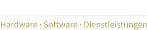Blum EDV Service  Hardware · Software · Dienstleistungen